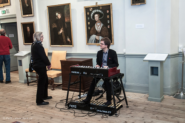Andreas Hellkvist på Uppsala Slott