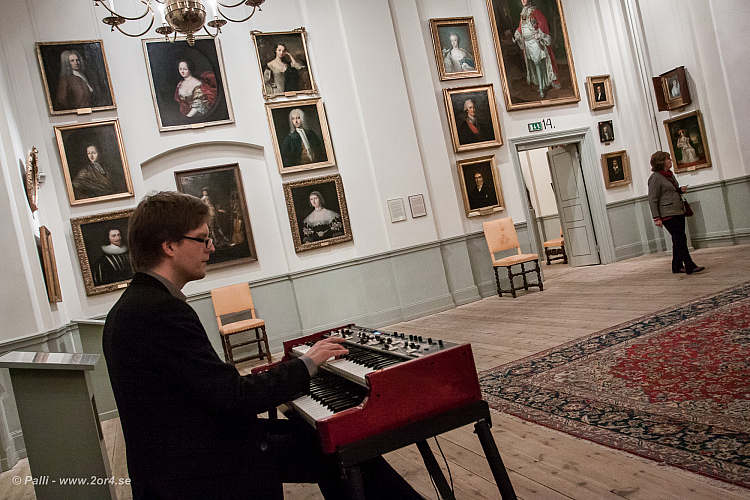 Andreas Hellkvist på Uppsala Slott