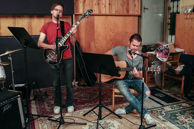 Andreas Hellkvist och Nicke Widén