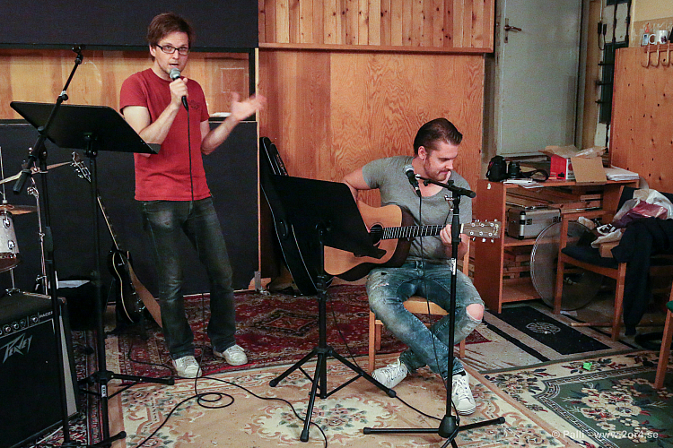 Andreas Hellkvist och Nicke Widén