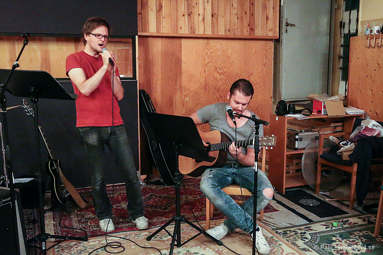 Andreas Hellkvist och Nicke Widén