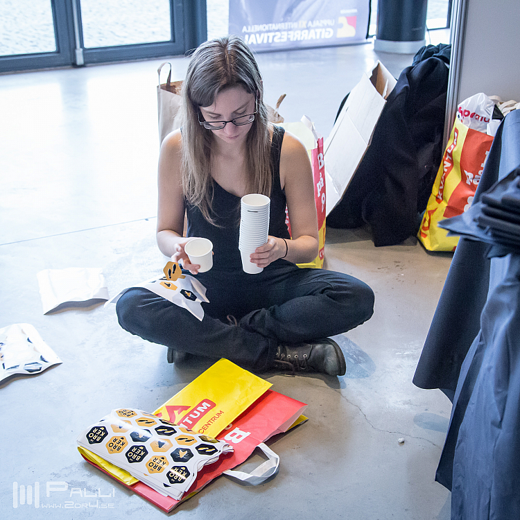 Timmen innan festivalen