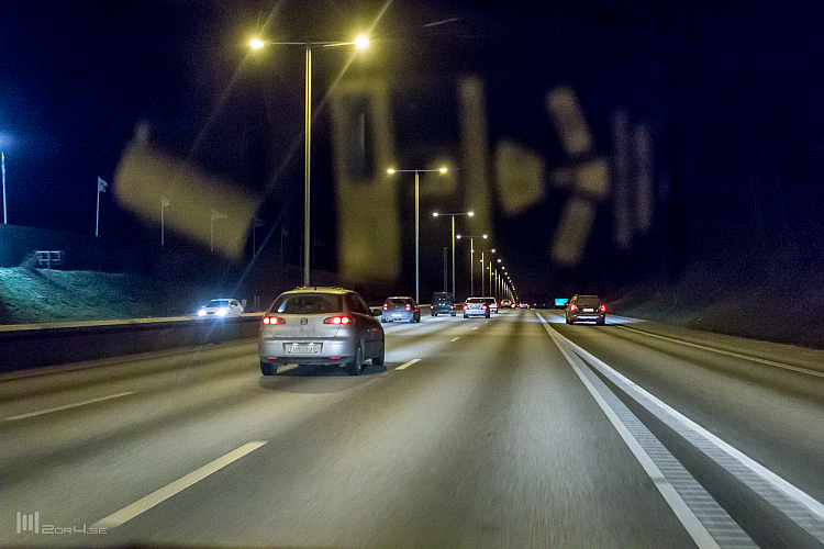 Andreas och Palli på väg hem till Uppsala