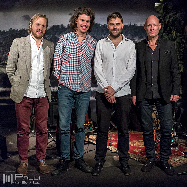 Calle Bagge, Chris Montgomery, Erik Söderlind, Dan Berglund