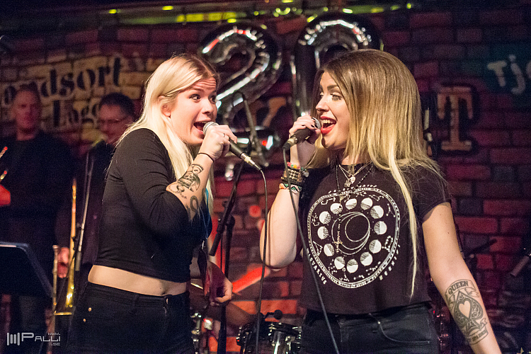 Lisa Lystam och Tove Gustavsson