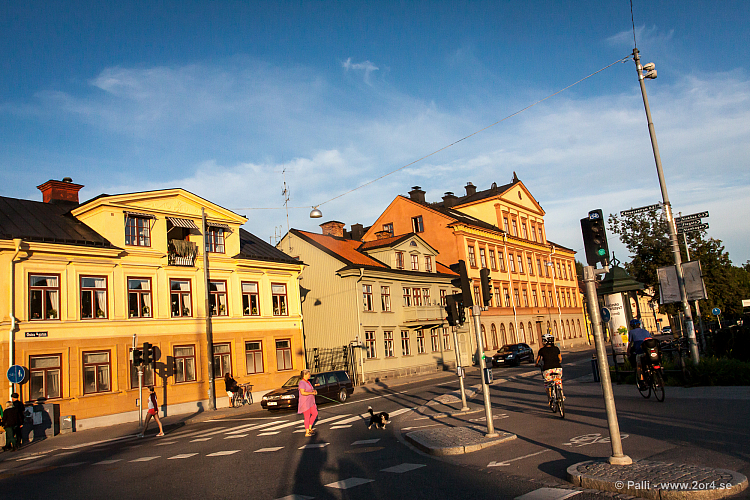 Östra Ågatan vid Islandsbron