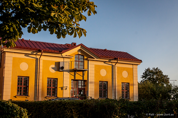 Slutet av Sjukhusvägen innan Dag Hammarskjöldsväg