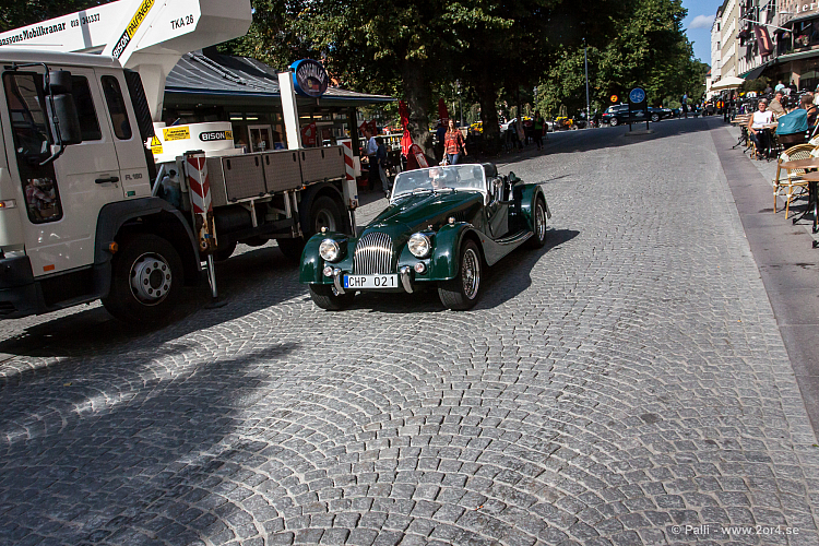 Östra Ågatan vid Drottningatan