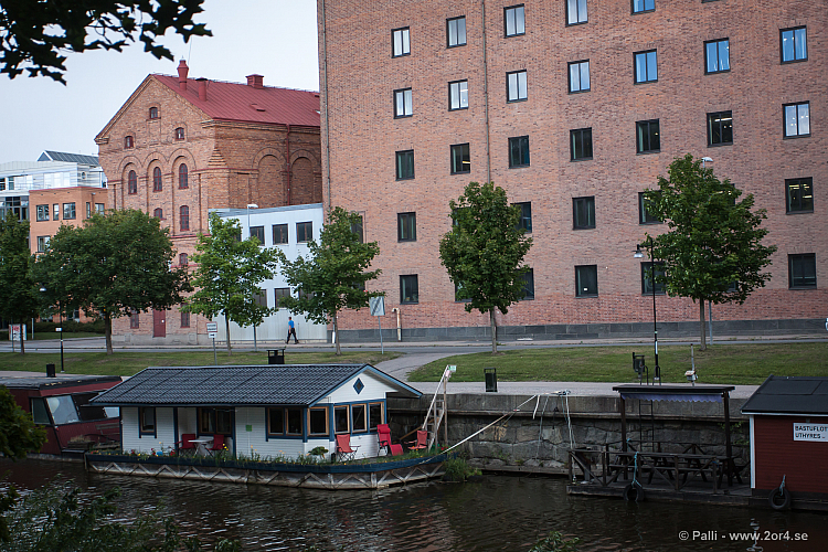 Östra sidan av Fyrisån