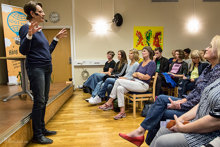 Gudrun Schyman på IOGT-NTO i Uppsala