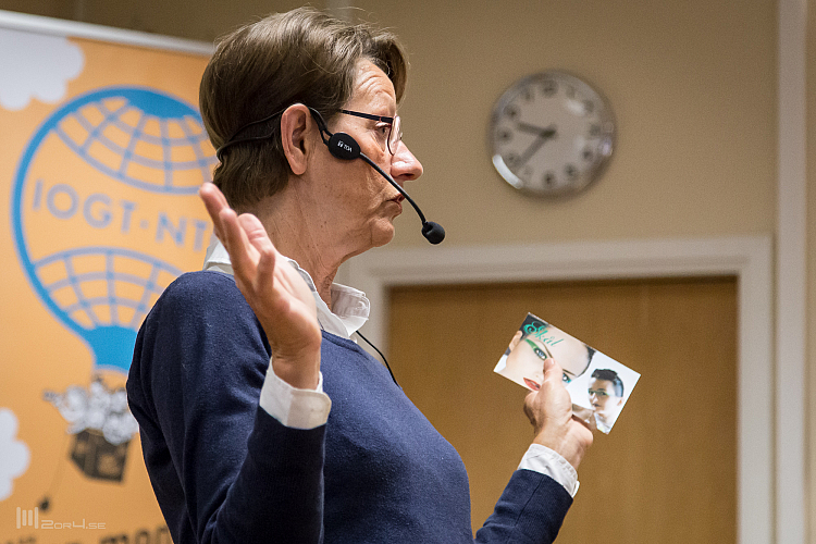 Gudrun Schyman på IOGT-NTO i Uppsala