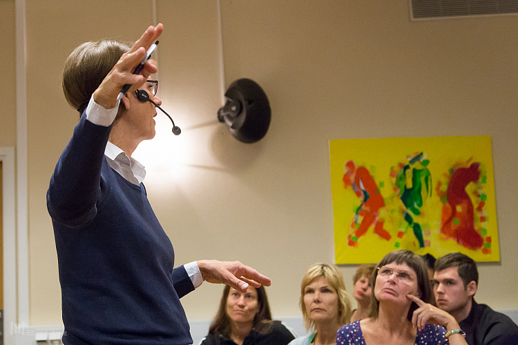 Gudrun Schyman på IOGT-NTO i Uppsala