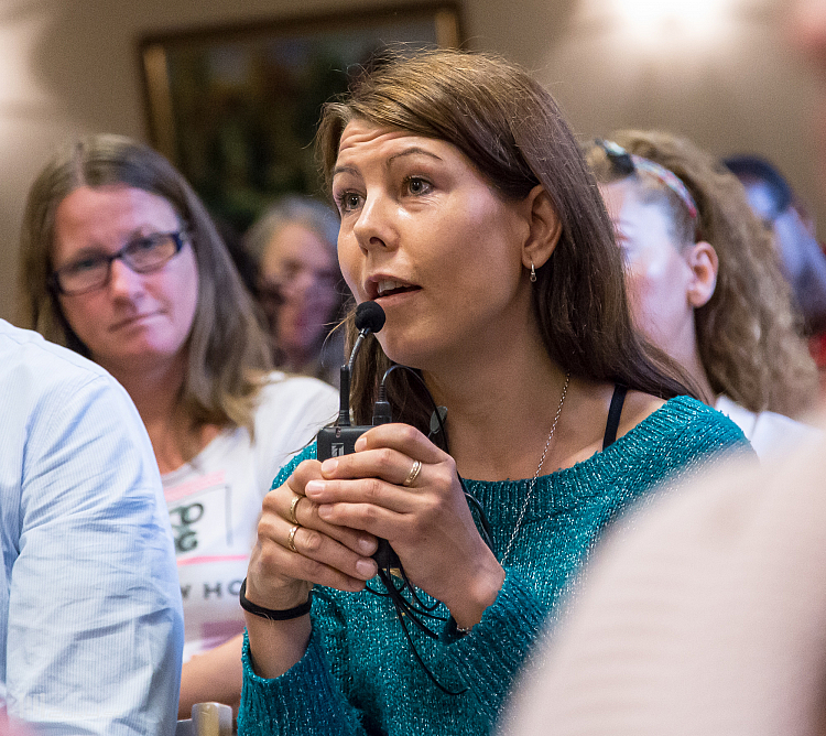 Gudrun Schyman på IOGT-NTO i Uppsala