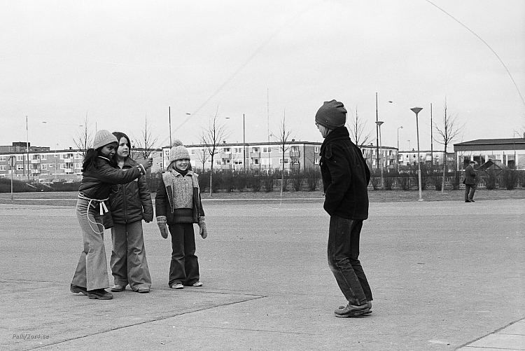 Kvarngärdesskolan i Uppsala 21 april 1977