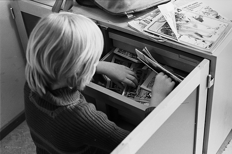 Kvarngärdesskolan i Uppsala 21 april 1977