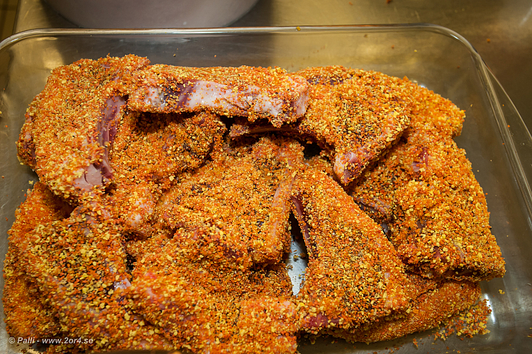 Väntar på stekning