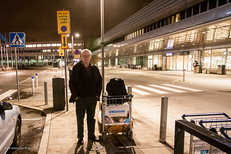 På Arlanda 10 oktober