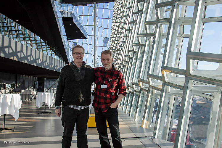 Palli Kristmundsson och Eyþór Árnason, tack för fotot Gummi!