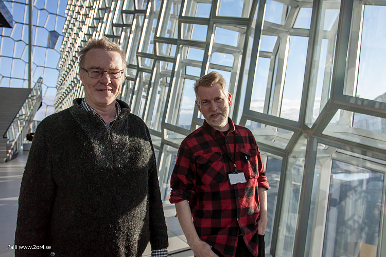 Palli Kristmundsson och Eyþór Árnason, tack för fotot Gummi!