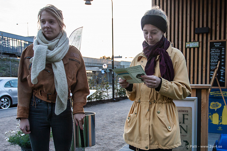 Maja planerar sina strategier