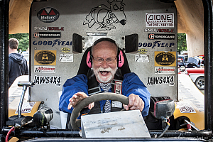 Jack Sjöstrand har hittat rätt!. Sitter här i Rolf Keisers bil, Terminator 