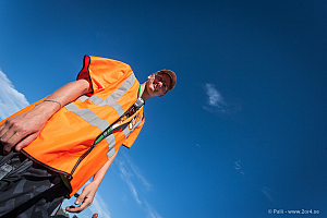 David ser ner på fotografen :(