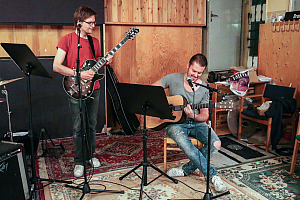 Andreas Hellkvist och Nicke Widén