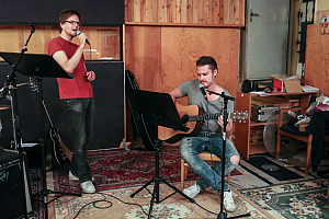 Andreas Hellkvist och Nicke Widén