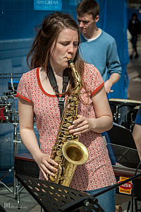 Musikklasser från Wiks Folkhögskola