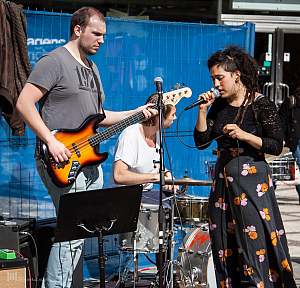 Musikklasser från Wiks Folkhögskola