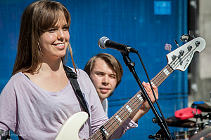 Musikklasser från Wiks Folkhögskola