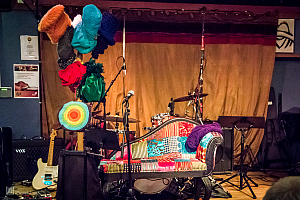 Sani Gamedze har gjort scenen klar