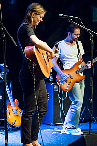 Miranda de Verdier med kompband