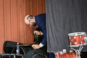 Ali Djeridi kommer fram i pausen