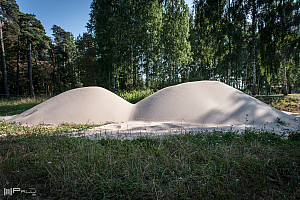 Sandhögar intill Kåbo golfbana