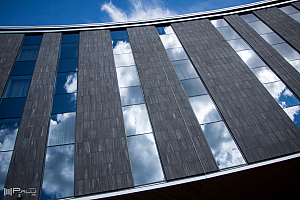 Fasaden på Radisson Blu Hotel vid Resecentrum