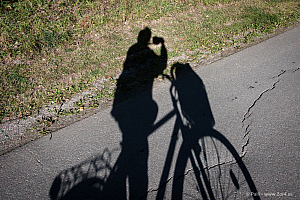 Cykelfotograf i Gottsunda