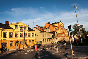 Östra Ågatan vid Islandsbron