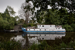 Östra sidan av Fyrisån