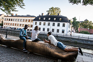 Östra Ågatan vid Islandsbron