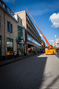 Dragarbrunnsgatan framför H-centrum