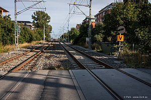 Övergången på S:t Persgatan söderut