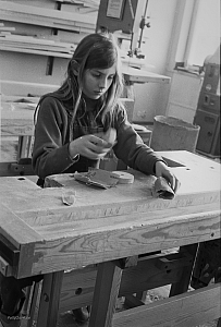 Kvarngärdesskolan i Uppsala, april 1977