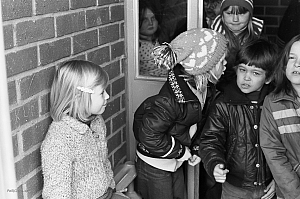 Kvarngärdesskolan i Uppsala 21 april 1977