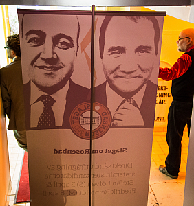 Baksidan av kandidaterna