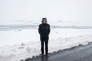 Heimir vid Laxá i Mývatnssveit