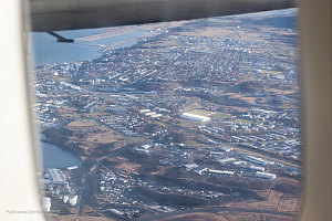 Landning på Akureyri