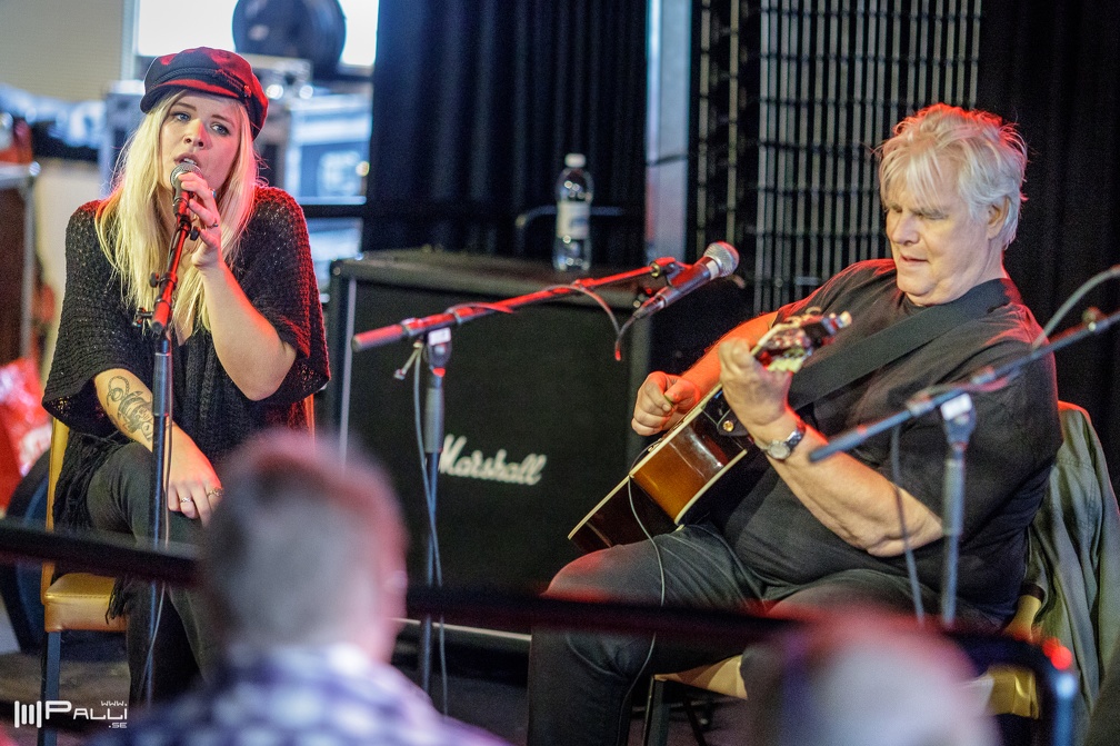 Lisa Lystam och Roffe Wikström