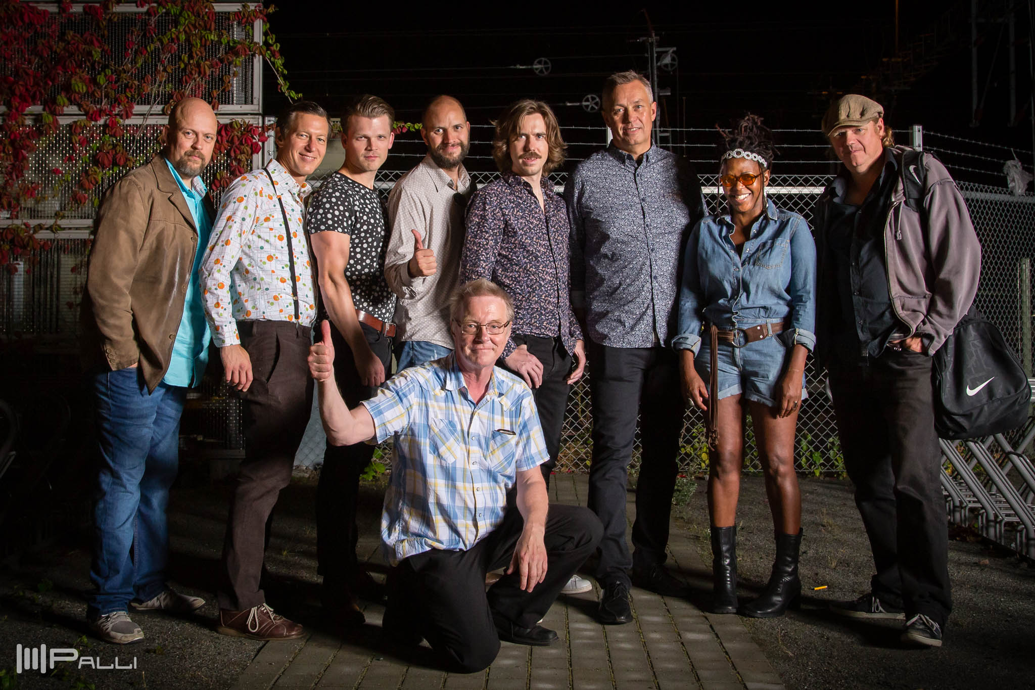 Kulturnatten, efter konserten utanför Katalins lokaler.Vid kameran: Lise-Lott Wesslund13 september 2015.