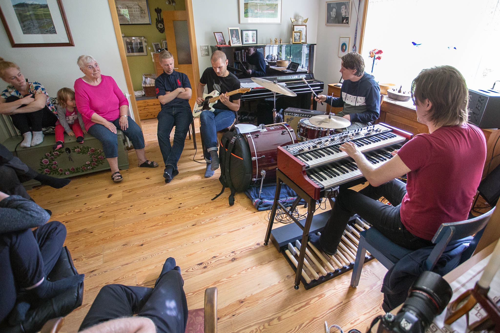 Andreas Hellkvist Trio på Island sommaren 2016.